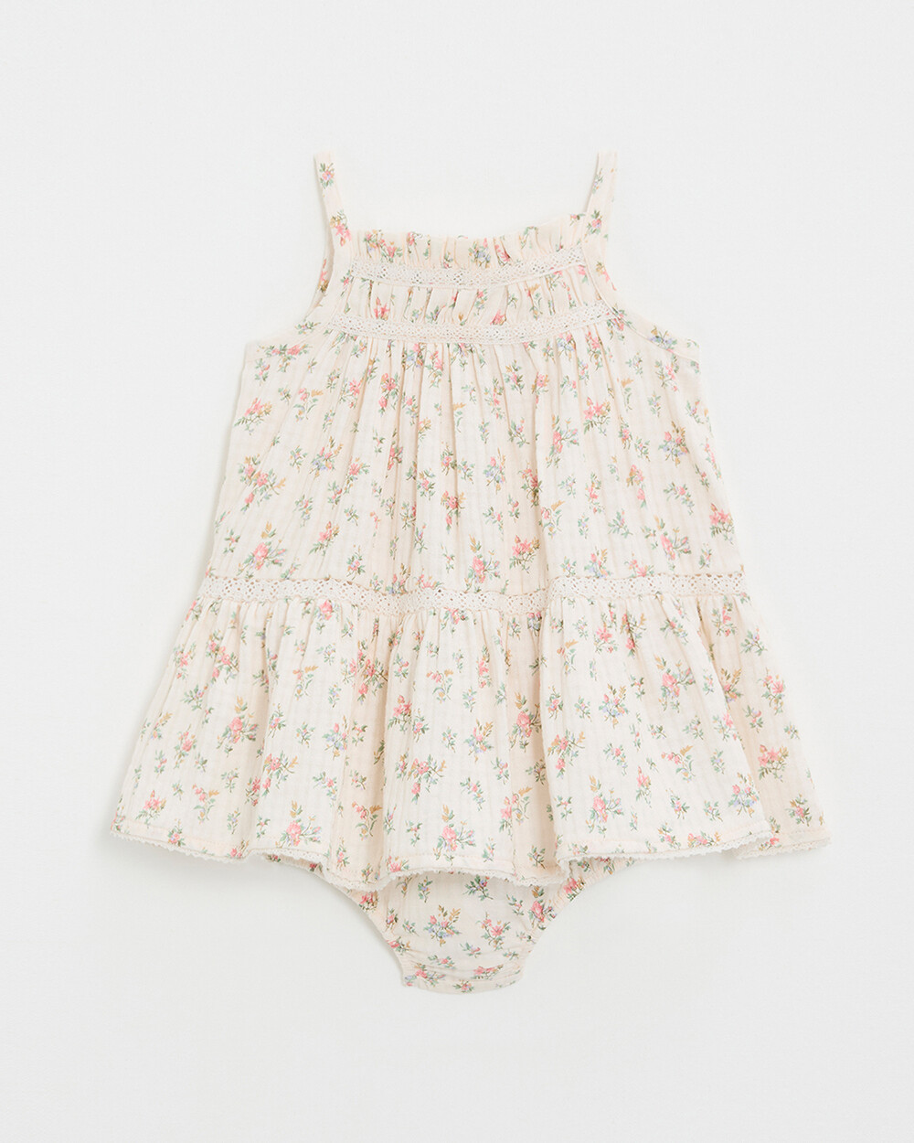 Robes à bretelles Imprimé fleurs Natalys