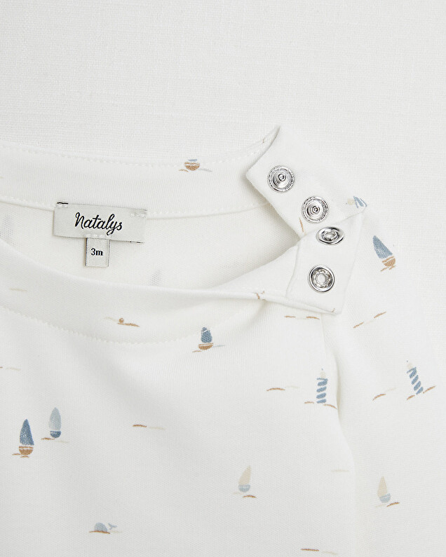 Body manches longues Imprimé bateau Natalys