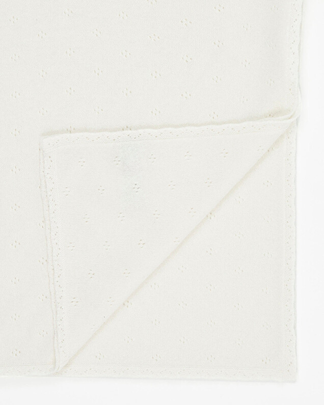 Couverture en Cachemire Coloris écru  Natalys
