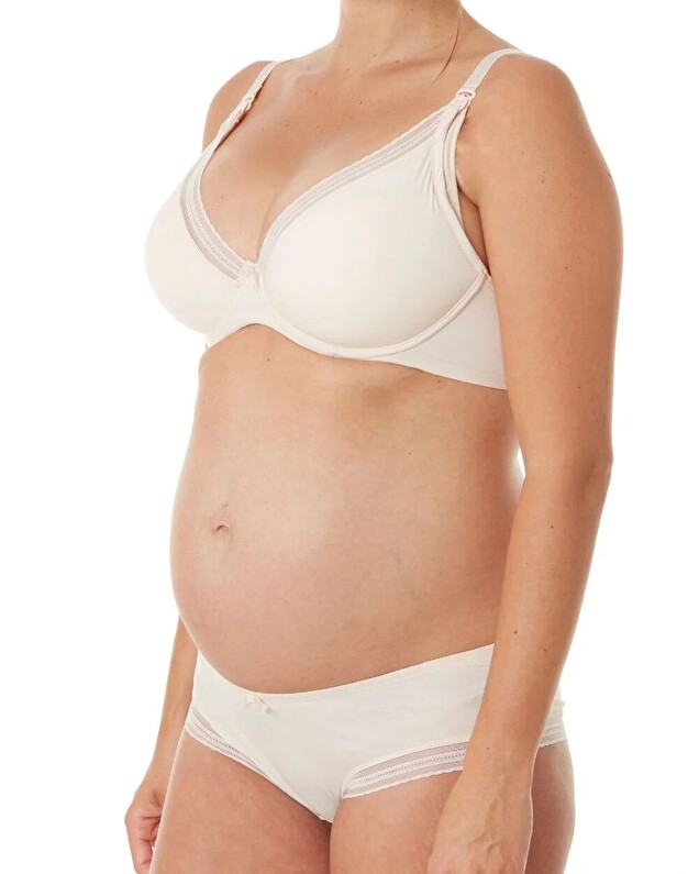 Soutien-gorge d'allaitement Coloris blush  Cache coeur