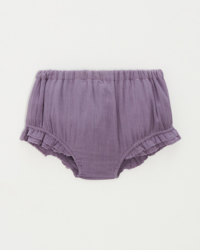 Bloomer en gaze de coton Coloris violet Natalys