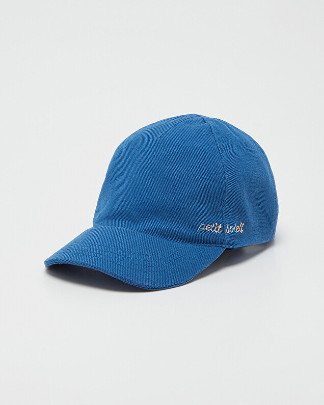 Casquette enfant brodée multicolore Coloris bleu Natalys