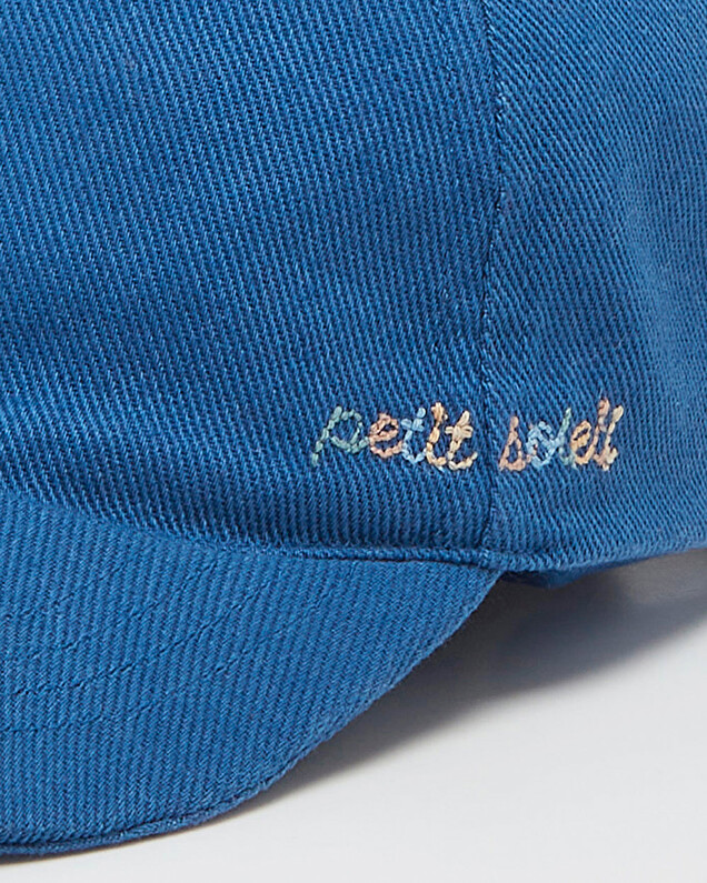 Casquette enfant brodée multicolore Coloris bleu Natalys