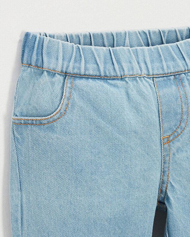 Pantalon enfant en denim Coloris bleu Natalys