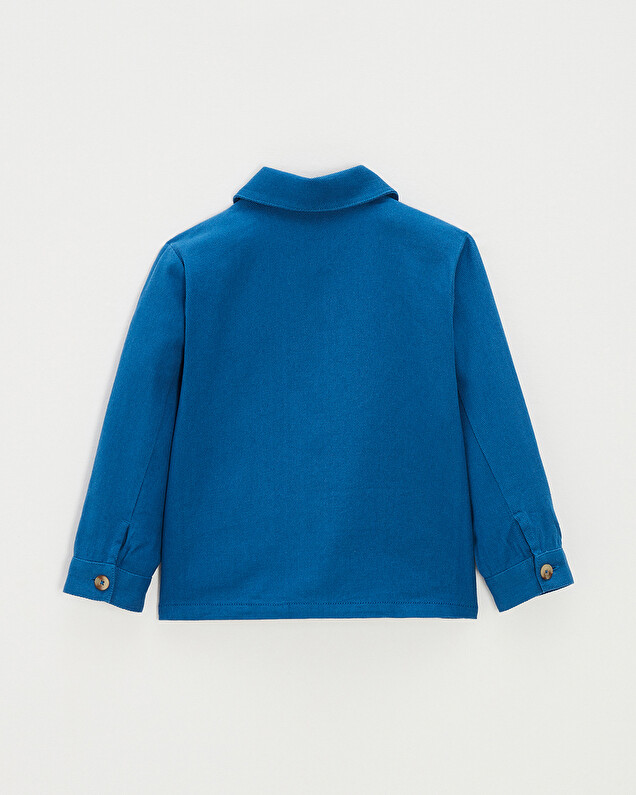 Veste enfant brodée multicolore Coloris bleu Natalys