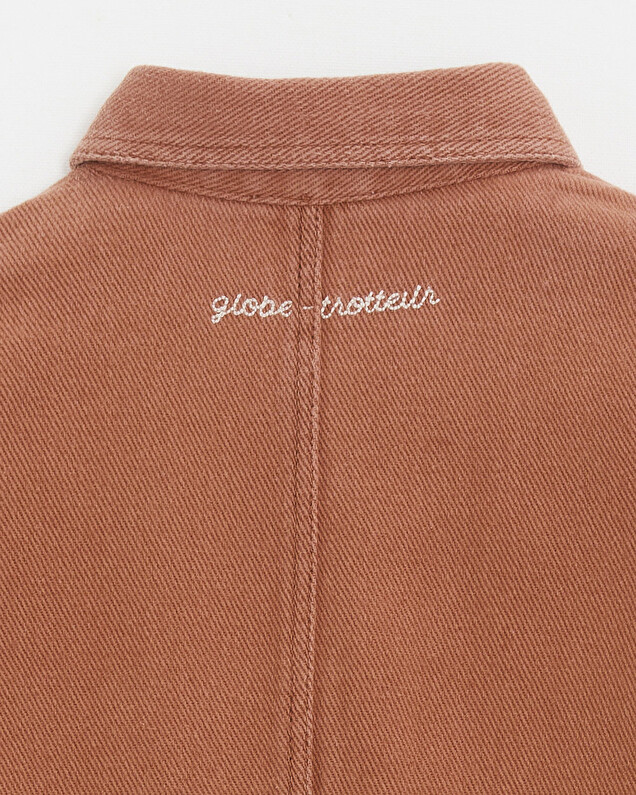 Combinaison longue enfant en twill Coloris rouille Natalys