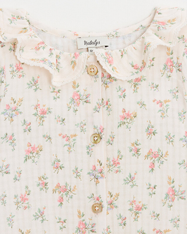 Combinaison longue Imprimé fleurs Natalys