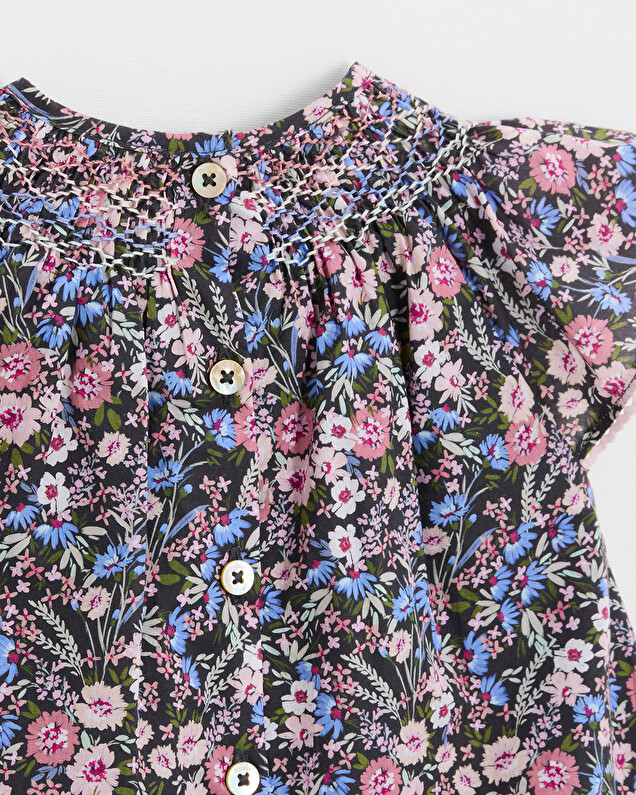 Robe en tissu Liberty Imprimé fleurs Natalys