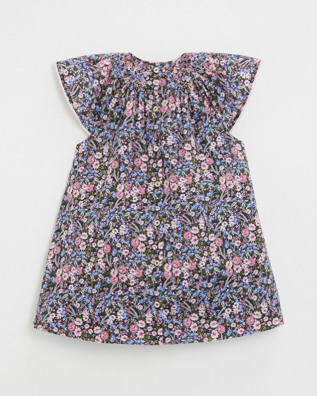 Robe enfant en tissu Liberty Imprimé fleurs Natalys