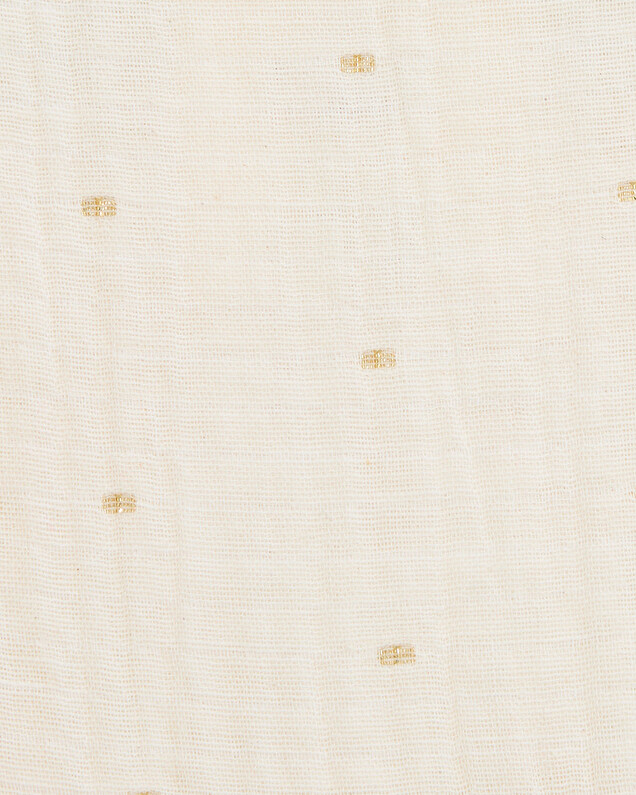 Robe à pois lurex Coloris écru Natalys