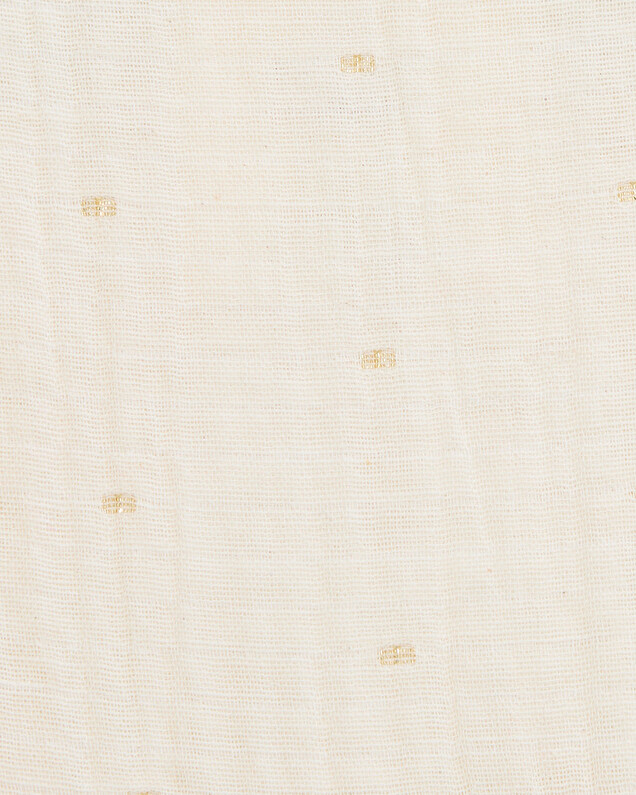 Robe enfant à pois lurex Coloris écru Natalys