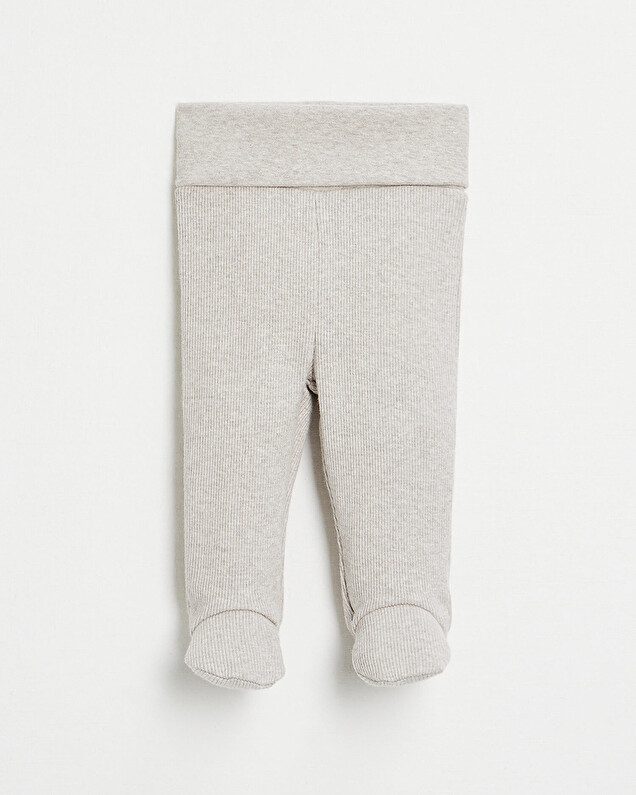 Ensemble en coton brodé Coloris beige chiné  Natalys