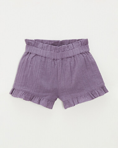 Short en gaze de coton Coloris violet  Natalys