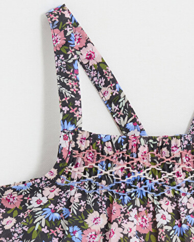 Blouse en tissu Liberty Imprim&eacute; fleurs  Natalys