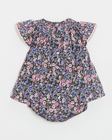 Robe en tissu Liberty Imprim&eacute; fleurs  Natalys