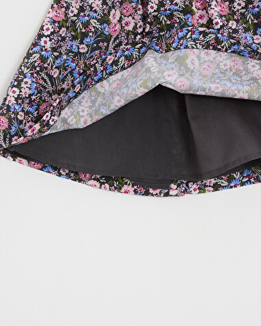 Robe en tissu Liberty Imprim&eacute; fleurs  Natalys