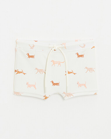Short de bain enfant anti UV Imprim&eacute; chiens  Natalys