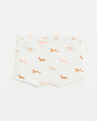 Short de bain enfant anti UV Imprim&eacute; chiens  Natalys