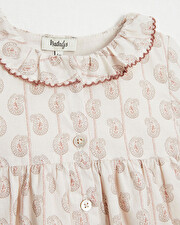 Robe manches longues Imprimé Indienne Natalys