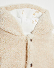 Veste imitation fourrure Coloris naturel Natalys