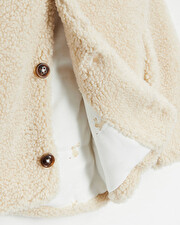 Veste imitation fourrure Coloris naturel Natalys