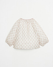 Blouse manches longues Imprim&eacute; indienne  Natalys
