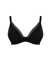 Soutien-gorge d'allaitement Coloris noir Cache coeur