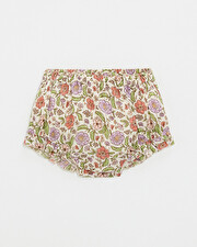 Bloomer imprimé fleurs A rayures lurex Natalys