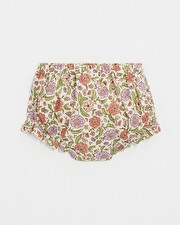 Bloomer imprimé fleurs A rayures lurex Natalys