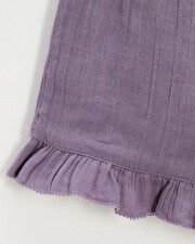 Short en gaze de coton Coloris violet Natalys
