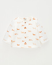 Chemise en gaze de coton Imprimé chiens Natalys