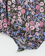 Barboteuse en tissu Liberty Imprim&eacute; fleurs  Natalys