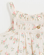 Robes à bretelles Imprimé fleurs Natalys