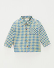 Chemise à carreaux Coloris bleu Natalys