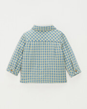Chemise à carreaux Coloris bleu Natalys