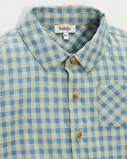 Chemise à carreaux Coloris bleu Natalys