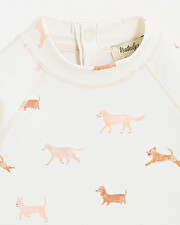 Tee shirt de bain anti UV Imprim&eacute; chiens  Natalys