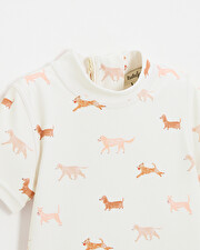 Combinaison de bain anti UV Imprimé chiens Natalys
