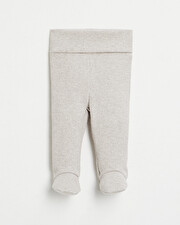 Ensemble en coton brodé Coloris beige chiné Natalys