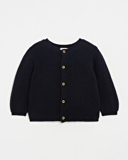 Gilet en tricot Coloris bleu marine Natalys