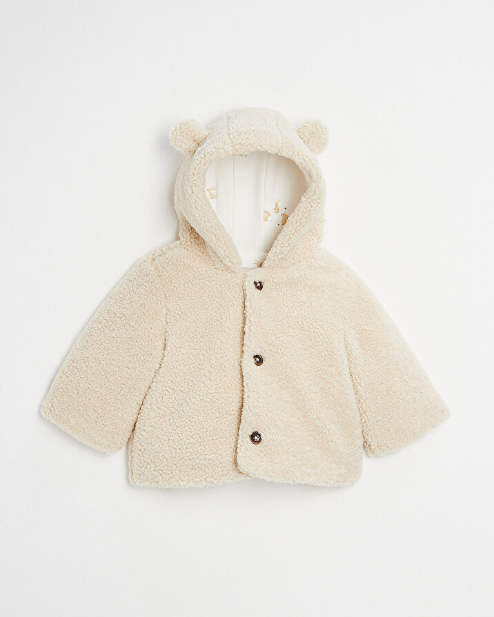 Veste imitation fourrure Coloris naturel Natalys