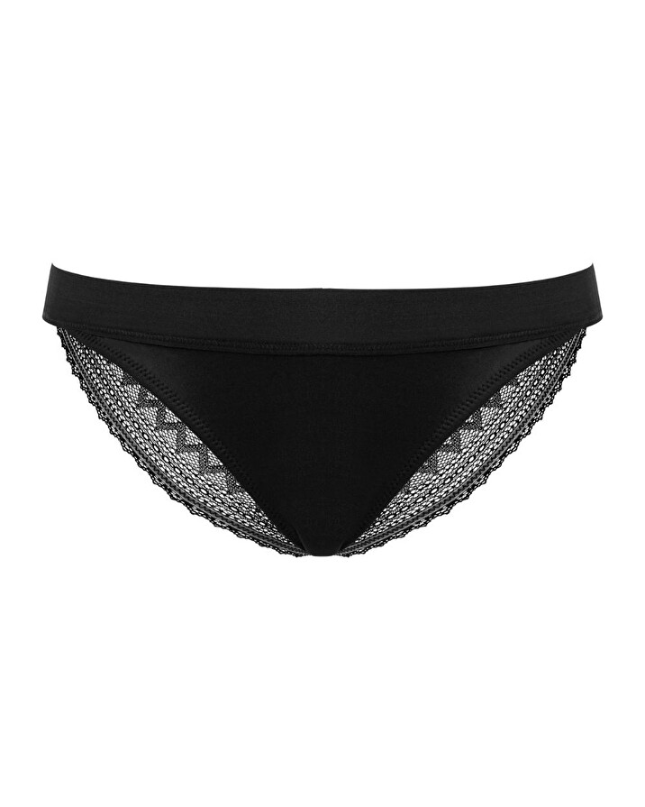 Culotte de grossesse Coloris noir Cache coeur