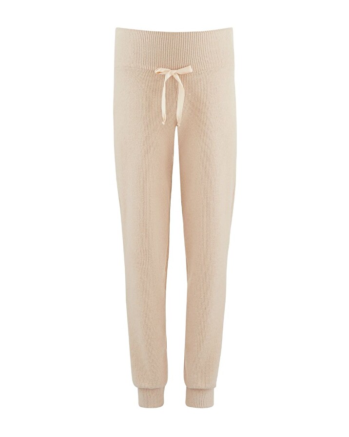 Pantalon confort de grossesse Coloris avoine Cache coeur