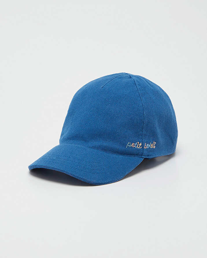 Casquette enfant brodée multicolore Coloris bleu Natalys