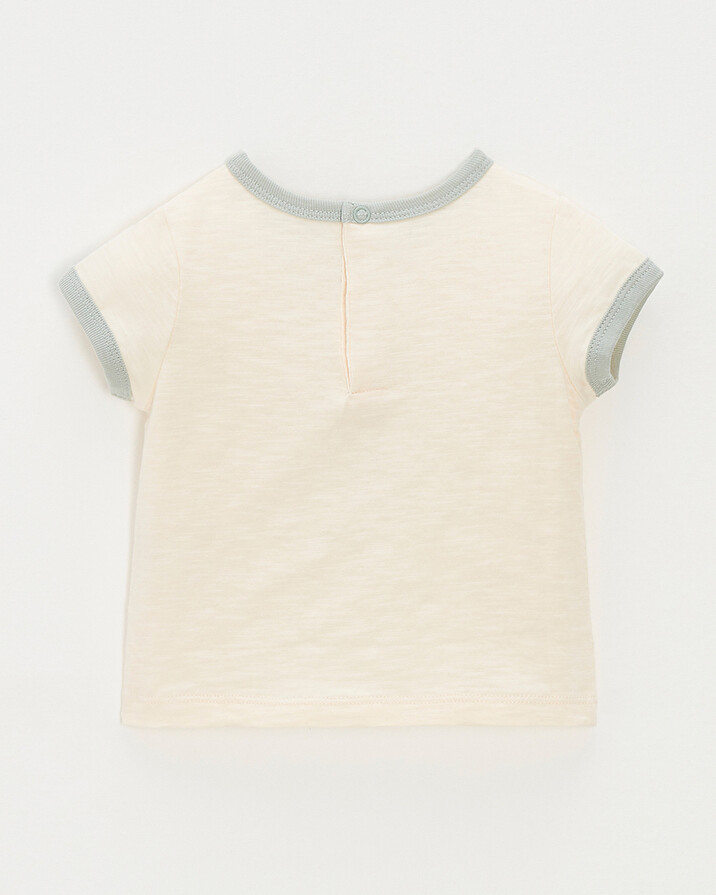 Tee-shirt manches courtes Coloris écru Natalys