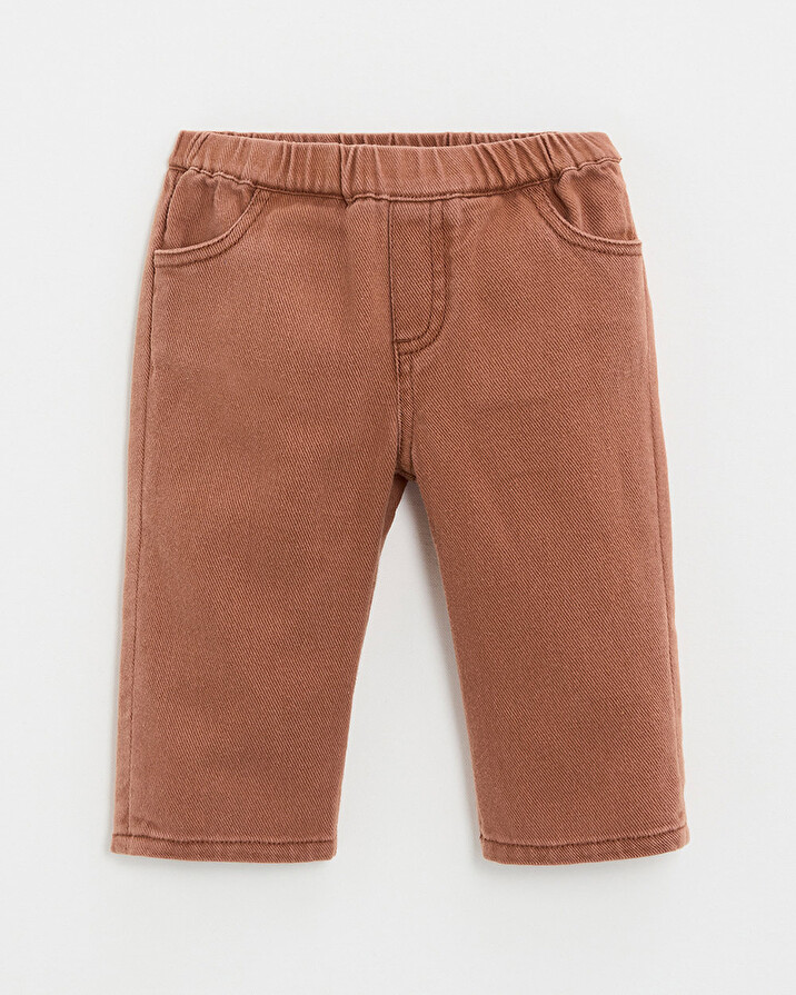 Pantalon en twill Coloris rouille Natalys
