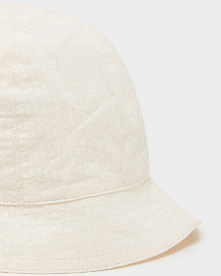 Chapeau en seersucker Coloris écru Natalys