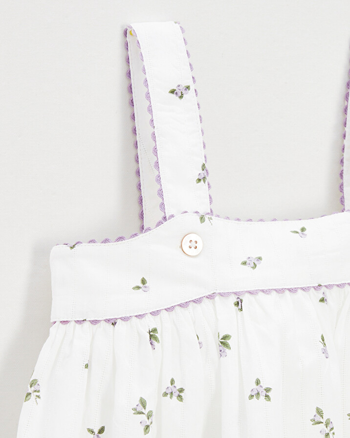 Robe enfant sans manches Imprimé myrtilles Natalys