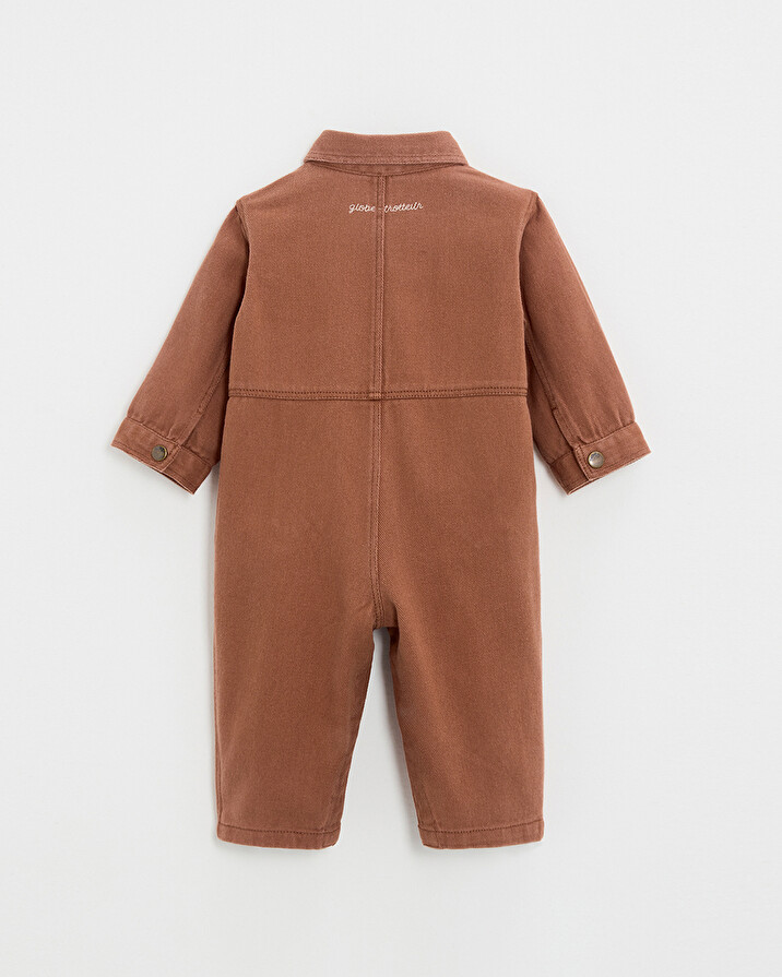 Combinaison longue en twill Coloris rouille Natalys
