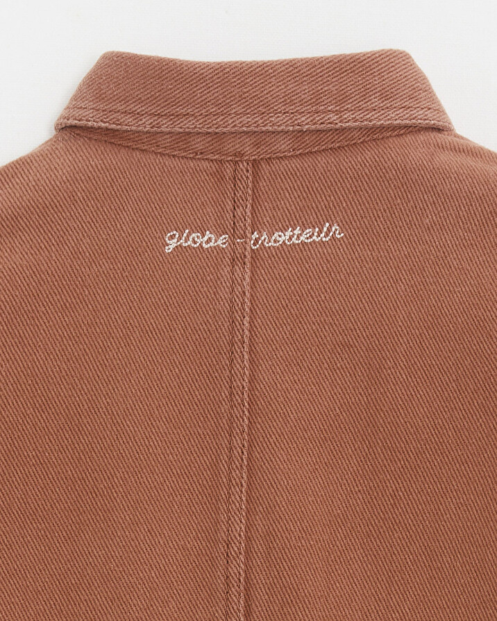 Combinaison longue en twill Coloris rouille Natalys